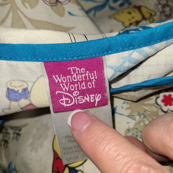DISNEY BABY Pooh and Eeyore Scrub Top Size 3X - Picture 3 of 6